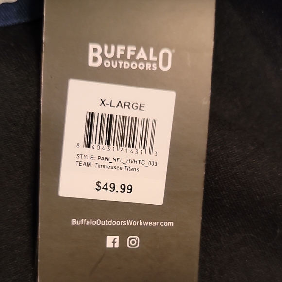 NWT Tennessee Titans High-Visibility Thick Hoodie - Picture 3 of 7